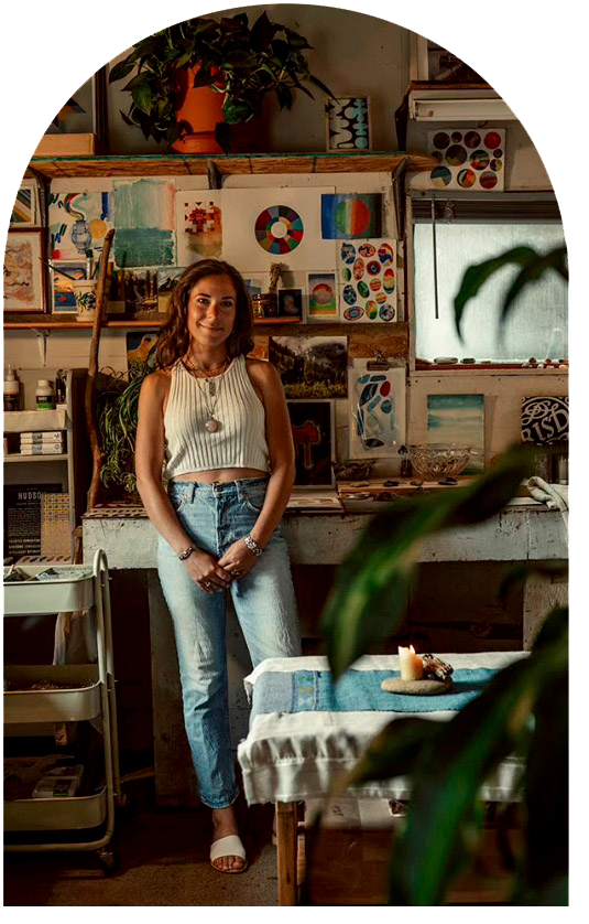 In the studio